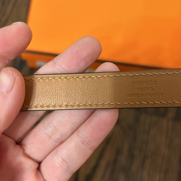 Brand new hermes Kelly pocket belt black gold hardware - Picture 5 of 7